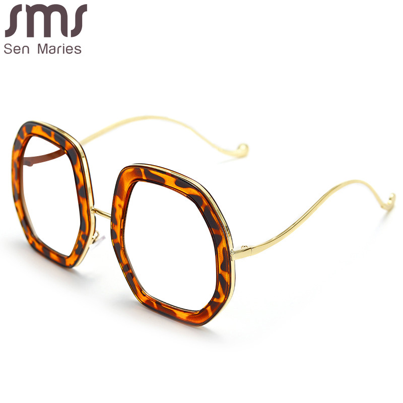 Madingi negabaritinių daugiakampių akinių rėmeliai, moterys, vyrai, prabangūs prekės ženklo dizaineriai, optiniai akiniai, akiniai, galintys nešioti trumparegystės akinius