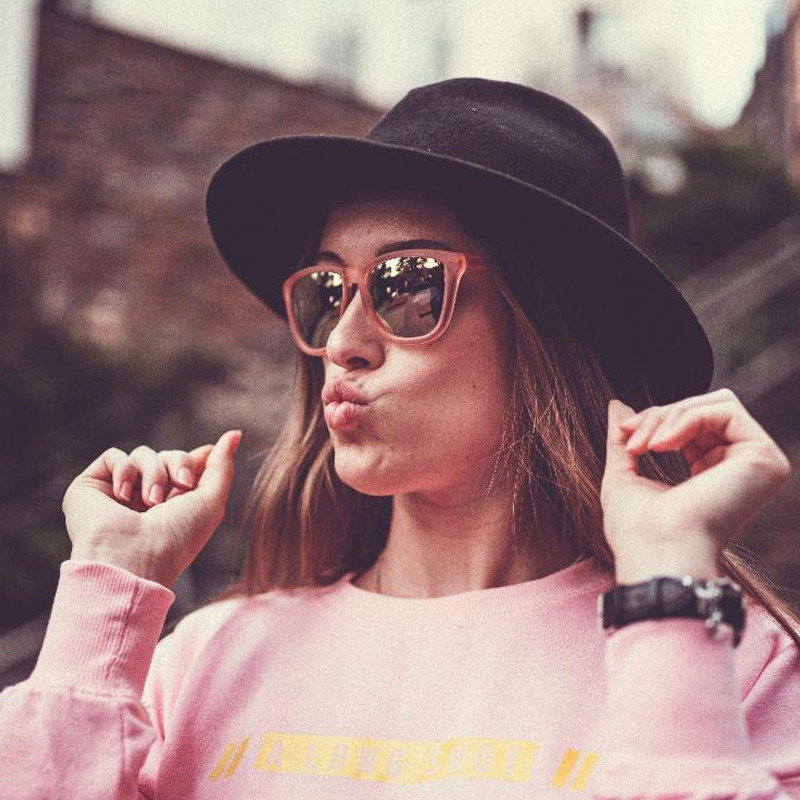 Dokly Brand Cool modne ženske ružičaste okvire četvrtastih polariziranih sunčanih naočala Muške i ženske naočale Oculos De Sol UV400