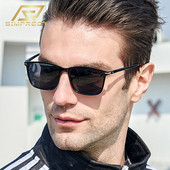 LIHTSALT polariseeritud päikeseprillid meestele 2023 UV400 kõrge kvaliteediga luksusbrändi moe vintage retro ruudukujulised ristkülikukujulised päikeseprillid