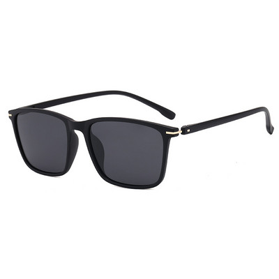 LIHTSALT polariseeritud päikeseprillid meestele 2023 UV400 kõrge kvaliteediga luksusbrändi moe vintage retro ruudukujulised ristkülikukujulised päikeseprillid