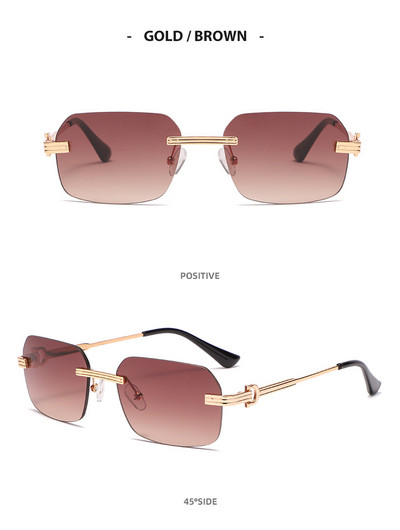 Prekės ženklo dizainerio didelio rėmo akiniai nuo saulės, retro prabangūs vyriški akiniai nuo saulės, 2021 m