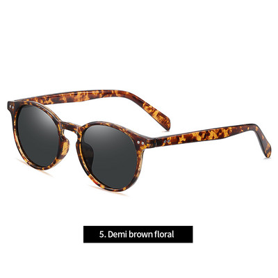 KEITHION DESIGN Унисекс Ultralight TR90 поляризирани слънчеви очила Мъже Жени Driving Round Shades Vintage Sun Glasses Gafas De Sol