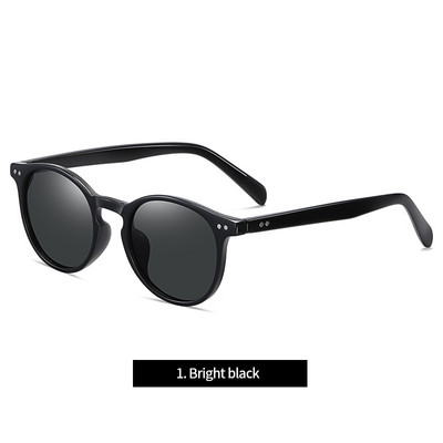 KEITHION DESIGN Унисекс Ultralight TR90 поляризирани слънчеви очила Мъже Жени Driving Round Shades Vintage Sun Glasses Gafas De Sol
