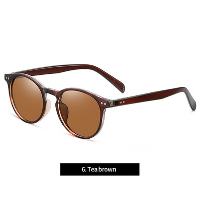 KEITHION DESIGN Унисекс Ultralight TR90 поляризирани слънчеви очила Мъже Жени Driving Round Shades Vintage Sun Glasses Gafas De Sol