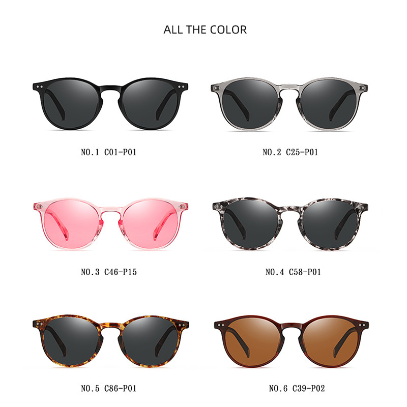 KEITHION DESIGN Unisex Ultralight TR90 polarizirane sunčane naočale Muškarci Žene Vozačke okrugle sjenila Vintage sunčane naočale Gafas De Sol