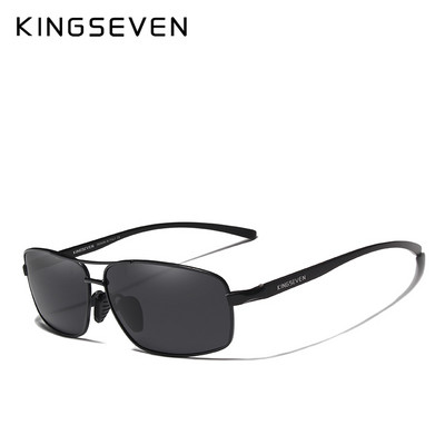 KINGSEVEN Маркови дизайнерски поляризирани слънчеви очила Мъже Жени Red Mirror Driving Sun Glasses For Men High Quality Shades Oculos N7088