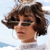 Sunčane naočale bez okvira Novo 2022. Mačje oko Retro Vintage Brand Dizajnerske sunčane naočale Ženske modne zrcalne ženske naočale UV400