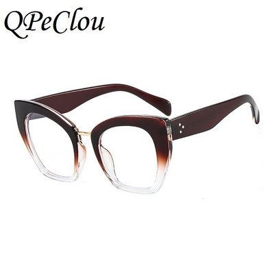 2021, noua moda vintage, ochelari optici anti-albastru, ochelari de vedere, ochi de pisica sexi, transparenti, ochelari pentru femei