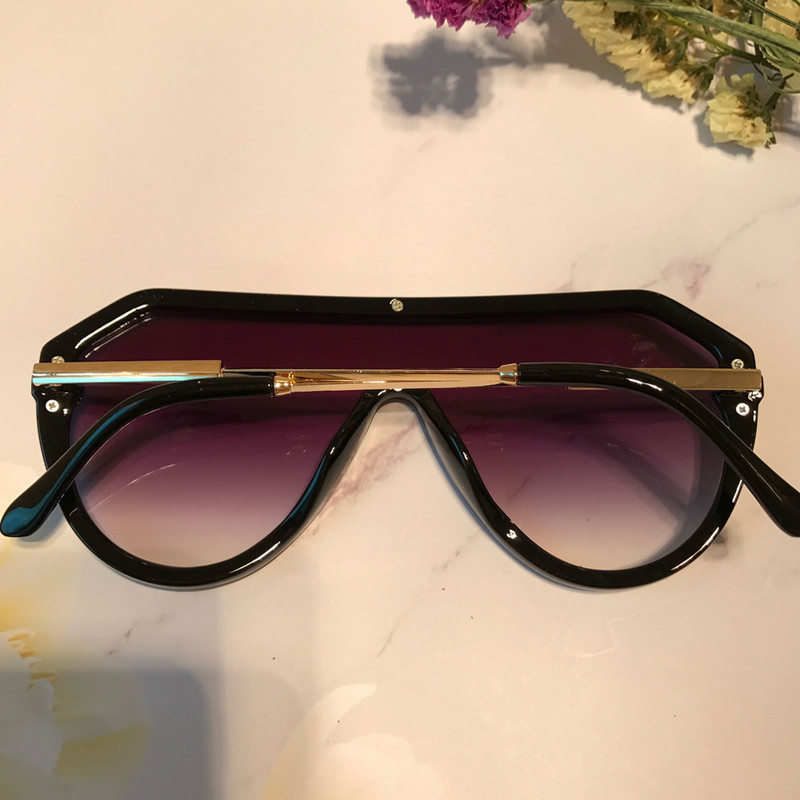 Nove modne velike jednodijelne sunčane naočale Ženske marke Velike četvrtaste sunčane naočale Muške zrcalne sjenila Ženske boje Oculos De Sol
