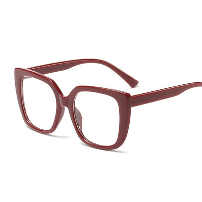 Modni brend Anti Blue Light naočale Ženske prevelike četvrtaste ljubičaste naočale Računalni dioptrijski okviri za naočale Luksuzni Oculos