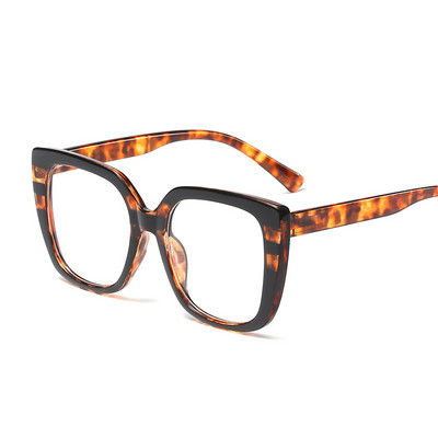 Modni brend Anti Blue Light naočale Ženske prevelike četvrtaste ljubičaste naočale Računalni dioptrijski okviri za naočale Luksuzni Oculos