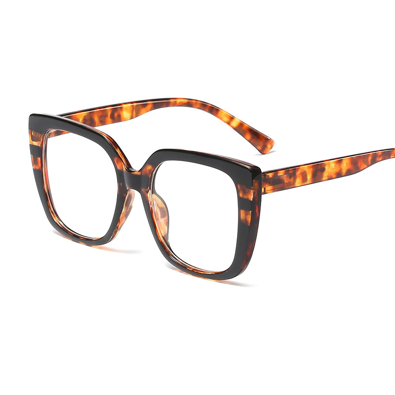 Modni brend Anti Blue Light naočale Ženske prevelike četvrtaste ljubičaste naočale Računalni dioptrijski okviri za naočale Luksuzni Oculos