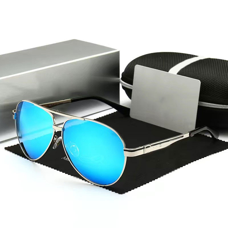 Vanad brändi metallist meeste päikeseprillid 2022, klassikalised polariseeritud ruudukujulised kalastusprillid UV400