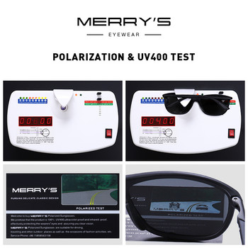 MERRYS DESIGN Ανδρικά γυαλιά ηλίου HD Polarized Αθλητικά γυαλιά ψαρέματος UV400 Protection S8310