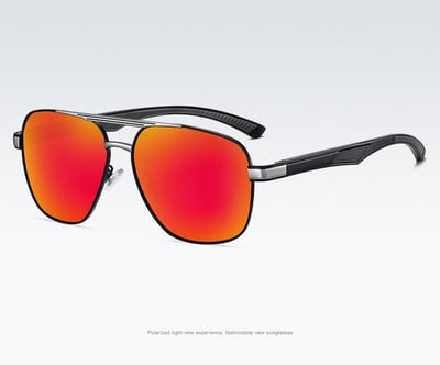 Visokokvalitetne modne četvrtaste sunčane naočale za muškarce i žene za retro vožnju, klasične ribolovačke sportske sunčane naočale