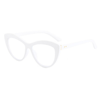 YOOSKE Fashion Anti Blue Light Szemüvegkeretek Női Szexi macskaszem szemüvegkeret Piros Fekete Átlátszó optikai rövidlátás szemüveg