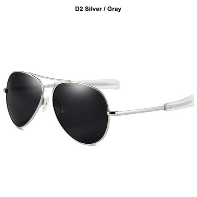 JackJad 2022, ochelari de soare polarizați în stil militar, clasic, militar, pentru bărbați, ochelari de soare cu design de marcă, temple în baionetă