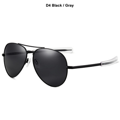 JackJad 2022, ochelari de soare polarizați în stil militar, clasic, militar, pentru bărbați, ochelari de soare cu design de marcă, temple în baionetă