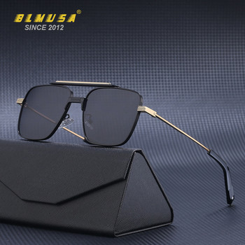 BLMUSA Νέα πολυτελή τετράγωνα γυαλιά ηλίου Γυναικεία ALKAMX Επώνυμα γυαλιά ηλίου Ανδρικά γυαλιά ηλίου οδήγηση αυτοκινήτου Γυαλιά ηλίου για άνδρες UV400