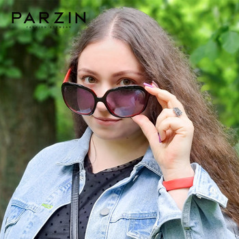 PARZIN Polarized Oversized Γυναικεία γυαλιά ηλίου Επώνυμα Σχέδιο Μόδα Μεγάλος Σκελετός Ρετρό Γυναικεία Γυαλιά Μαύρα UV400 Gafas De Sol Mujer