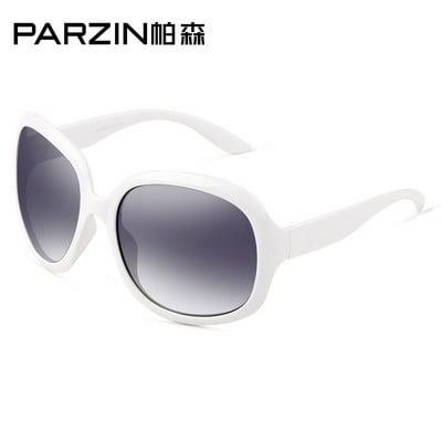 PARZIN Polarized Oversized Päikeseprillid Naiste Bränd Disain Mood Suure raamiga Retro naisteprillid Must UV400 Gafas De Sol Mujer