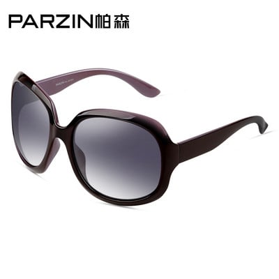 PARZIN Polarized Oversized Päikeseprillid Naiste Bränd Disain Mood Suure raamiga Retro naisteprillid Must UV400 Gafas De Sol Mujer