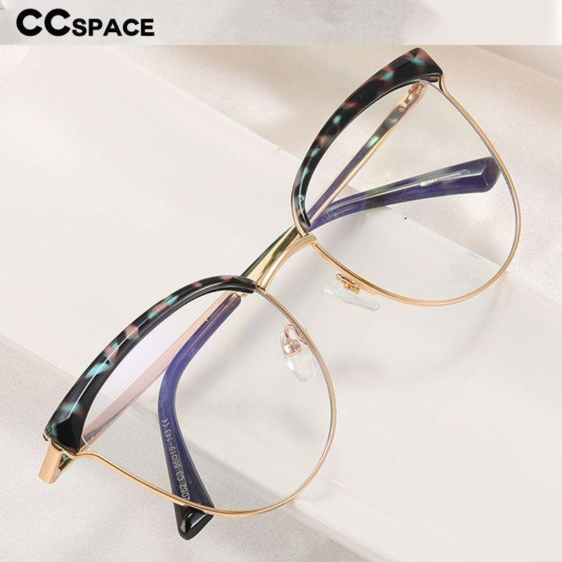 55294 Fashion Naiste Anti-Blu-Ray prillide raamid TR90 Metallist jalad Arvutiprillid Optilised prillid Personaalsed prillid