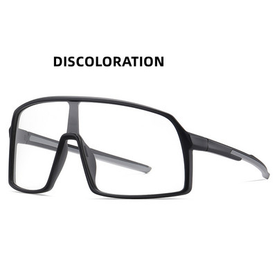 Uued TR90 ühes tükis suure raamiga päikeseprillid trendi meeste polariseeritud sport päikeseprillid sõidu ühes tükis päikeseprillid Conjoined