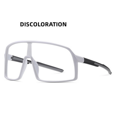 Uued TR90 ühes tükis suure raamiga päikeseprillid trendi meeste polariseeritud sport päikeseprillid sõidu ühes tükis päikeseprillid Conjoined