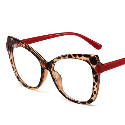 Anti-Blue Light TR90 Patogūs katės akių akinių rėmeliai Moteriški madingi prekės ženklo akiniai moterims, optinis rėmelis