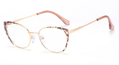 Kachawoo rame ochelari cu ochi de pisică pentru femei ochelari de vedere din metal ovale bicolor auriu verde prescripție accesorii de modă pentru femei cadou