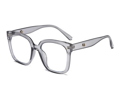 Prozirni četvrtasti okvir za naočale Ženske vintage prevelike antiplave računalne naočale Prozirne leće Naočale za optičke naočale