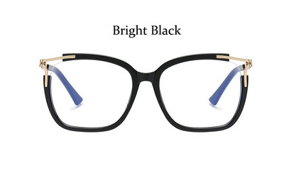 Tendințe 2022 Ochelari cu lumină albastră Ochelari de computer de modă pentru femei Ochelari de vedere pătrați clari Ochelari optici transparente