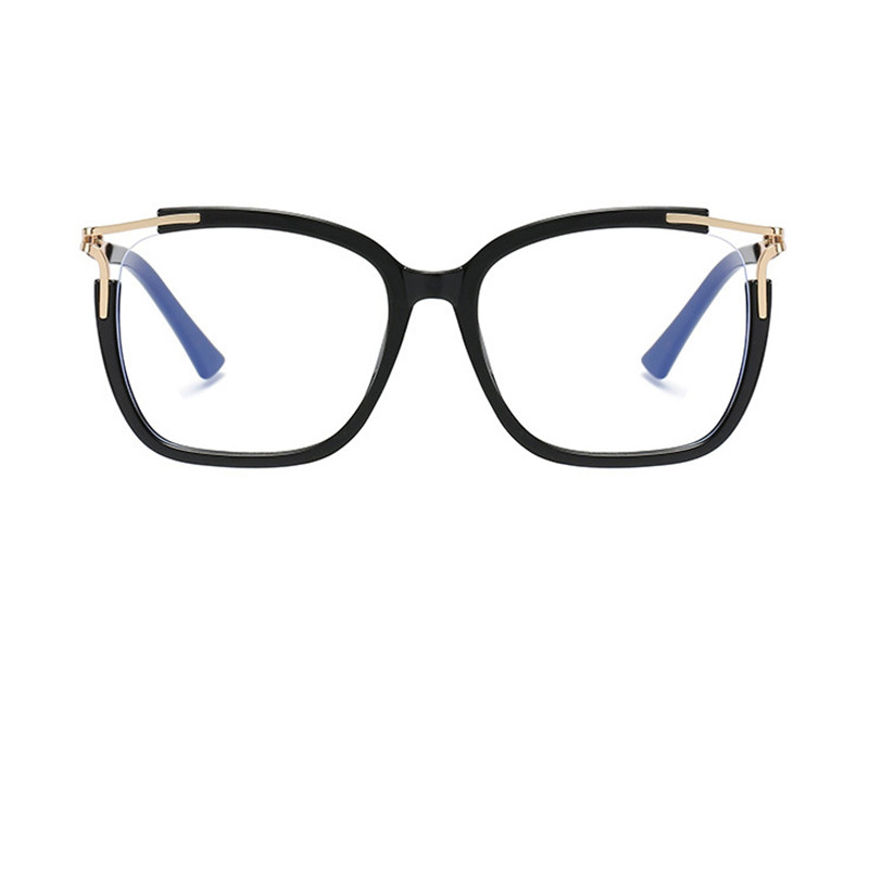 Tendințe 2022 Ochelari cu lumină albastră Ochelari de computer de modă pentru femei Ochelari de vedere pătrați clari Ochelari optici transparente