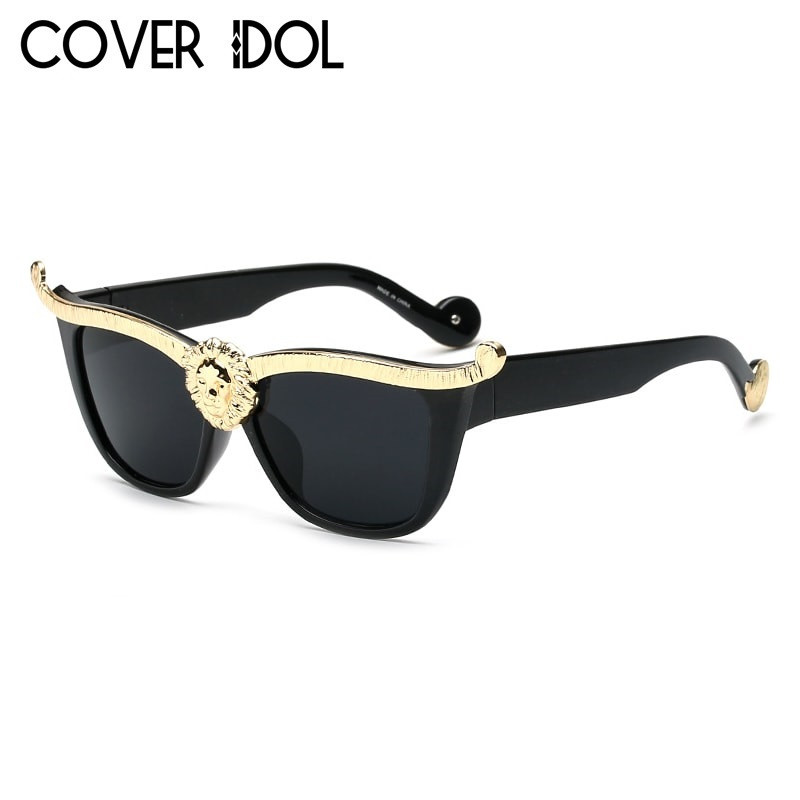 Jaunas modes dizaineru saulesbrilles kaķu acīm Sieviešu vīriešu saulesbrilles Luksusa modernas, stilīgas Cateye saulesbrilles UV400