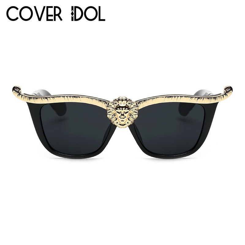 Jaunas modes dizaineru saulesbrilles kaķu acīm Sieviešu vīriešu saulesbrilles Luksusa modernas, stilīgas Cateye saulesbrilles UV400