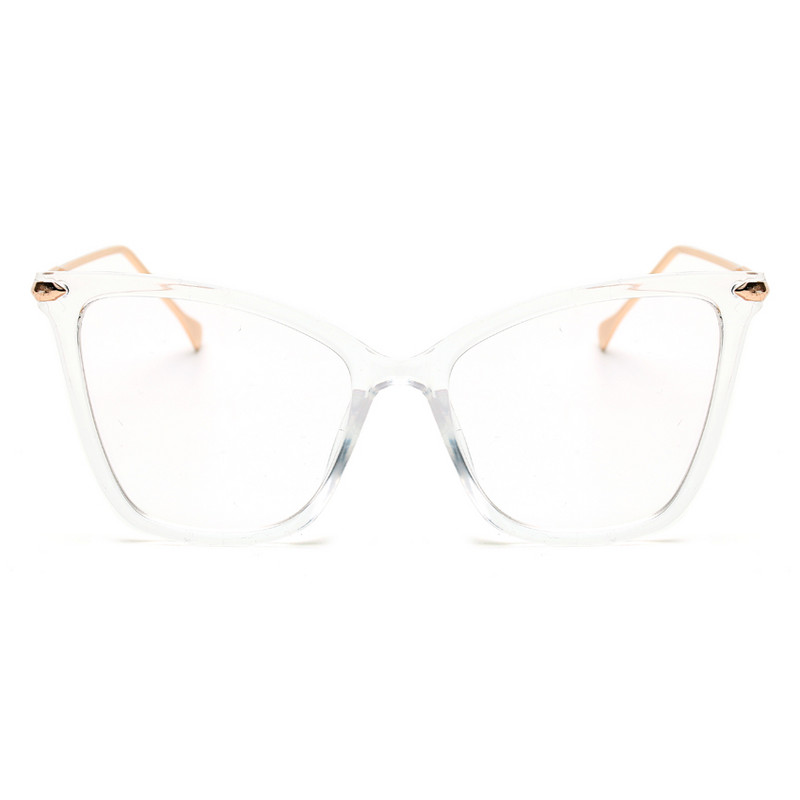 Peekaboo crne seksi modne naočale mačkaste dizajnerske marke luksuzne velike naočale mačkasti okviri za žene žensko zlato