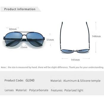 RUOBO Fashion Oversize Polarized γυαλιά ηλίου για άντρες Γυναικεία Classic Gradient Spring Sun Glasse Driving Glass UV400 Gafas De Sol