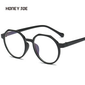 Vintage TR okvir modnih naočala Okvir ženskih naočala Okrugle prozirne leće Naočale Party