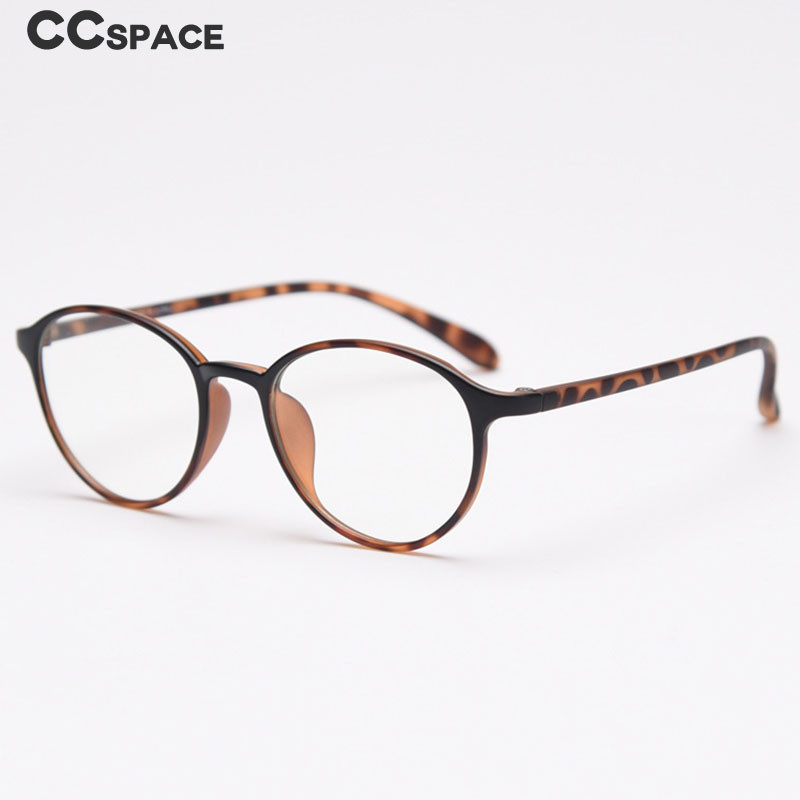 55489 Rame de ochelari rotunde, ultraușoare, anti albastru, rame optice pentru femei, ochelari de vedere pentru computer, ochelari de prescripție personalizați