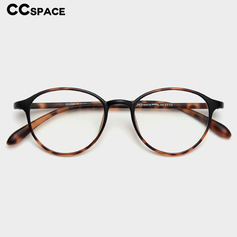 55489 Rame de ochelari rotunde, ultraușoare, anti albastru, rame optice pentru femei, ochelari de vedere pentru computer, ochelari de prescripție personalizați