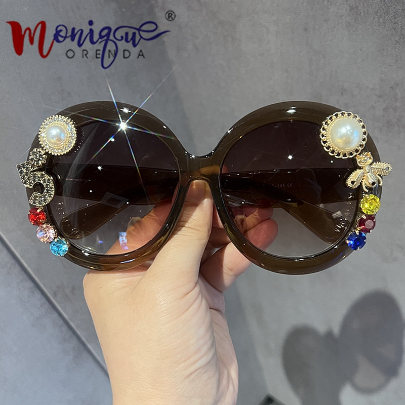 Luksuzne sunčane naočale Ženske 2022. Vintage velike sunčane naočale Retro metalni dodaci Festivalske nijanse Ženske sunčane naočale