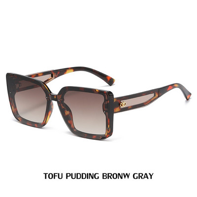 Prevelike četvrtaste modne sunčane naočale za muškarce i žene Brand dizajnerske nove naočale Unisex Gradient Oculos De Sol