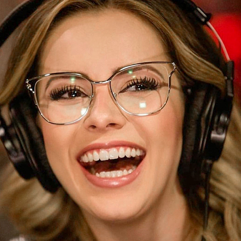 Belmon okvir za naočale s mačjim okom Ženske naočale s računalnim receptom Optički za ženske naočale s prozirnim lećama Okvir za naočale 95538