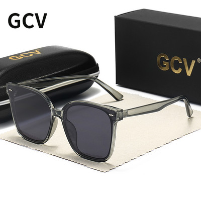 GCV márka 2021 új férfi és női divat, fejlett, finom négyzet alakú keretes GM napszemüvegek antiultraibolya UV400 polarizált luxus