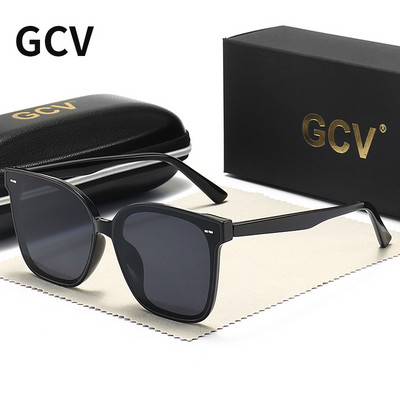 GCV márka 2021 új férfi és női divat, fejlett, finom négyzet alakú keretes GM napszemüvegek antiultraibolya UV400 polarizált luxus