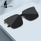 Ochelari de soare polarizați coreeni Monster Square Ochelari de soare de înaltă calitate, blânzi, de lux, pentru bărbați, nuanțe supradimensionate, UV400