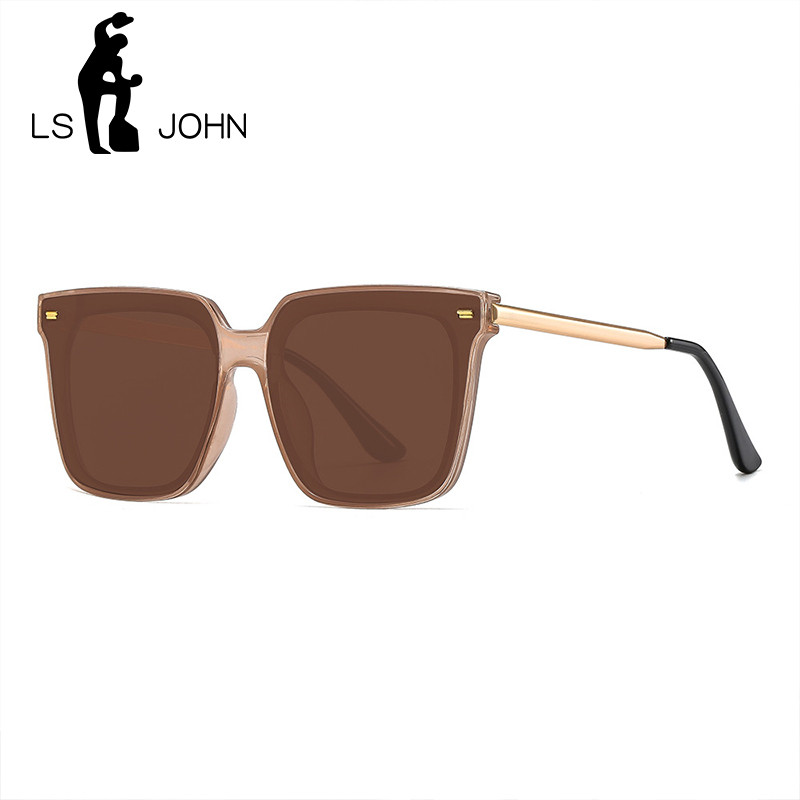 Ochelari de soare polarizați coreeni Monster Square Ochelari de soare de înaltă calitate, blânzi, de lux, pentru bărbați, nuanțe supradimensionate, UV400