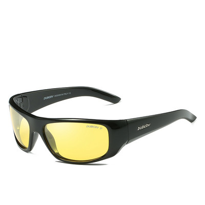 „Dubery Mens Designer“ poliarizuoti akiniai nuo saulės, vairavimo sauga, apsauginiai akiniai nuo saulės UV400, unikalūs „Gafas de sol“ su dėklu