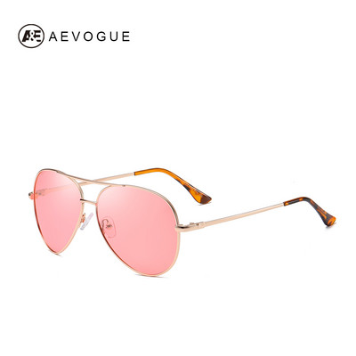AEVOGUE Polarizirane sunčane naočale Ženske pilotske boje oceana ružičaste prozirne leće za vožnju uniseks sunčane naočale UV400 AE0751